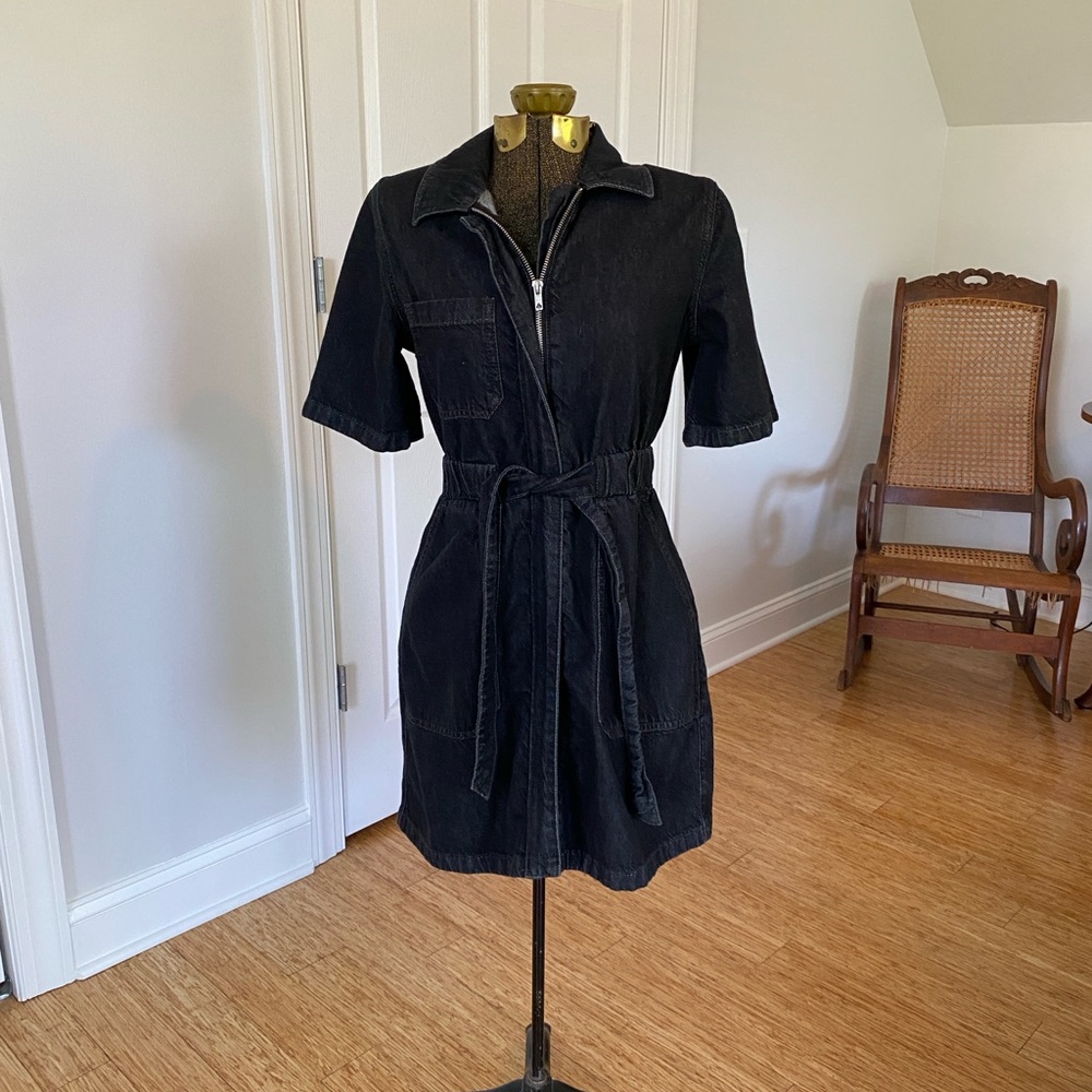 French Connection Black Mini Dress